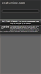 Mobile Screenshot of costuminc.com